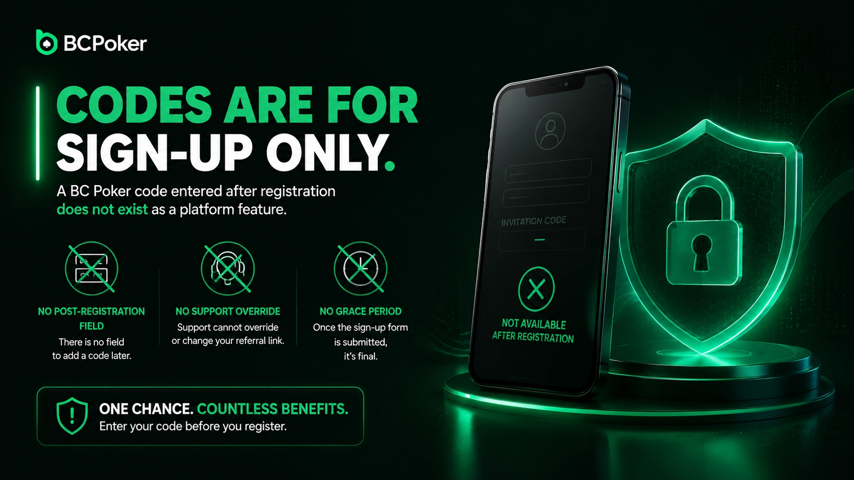 BC Poker Play Now Verify Later Verification On Demand Banner